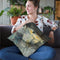 Quiet Throw Pillow By Albena Hristova