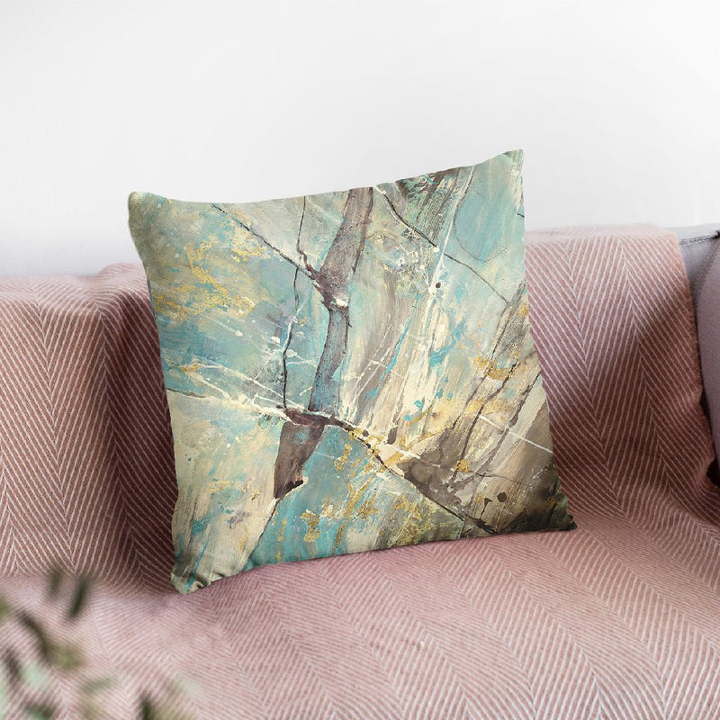 Blue Water Ii Throw Pillow By Albena Hristova