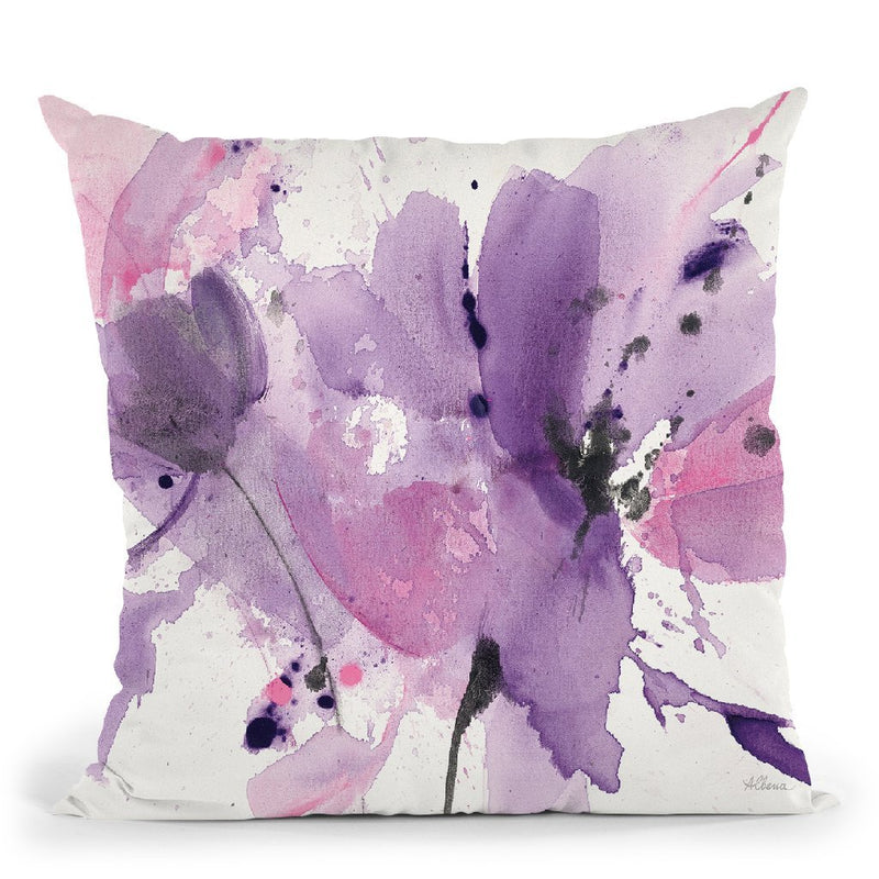 Vibrant Throw Pillow By Albena Hristova
