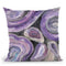 Circle Rain V2 Throw Pillow By Albena Hristova