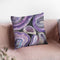 Circle Rain V2 Throw Pillow By Albena Hristova