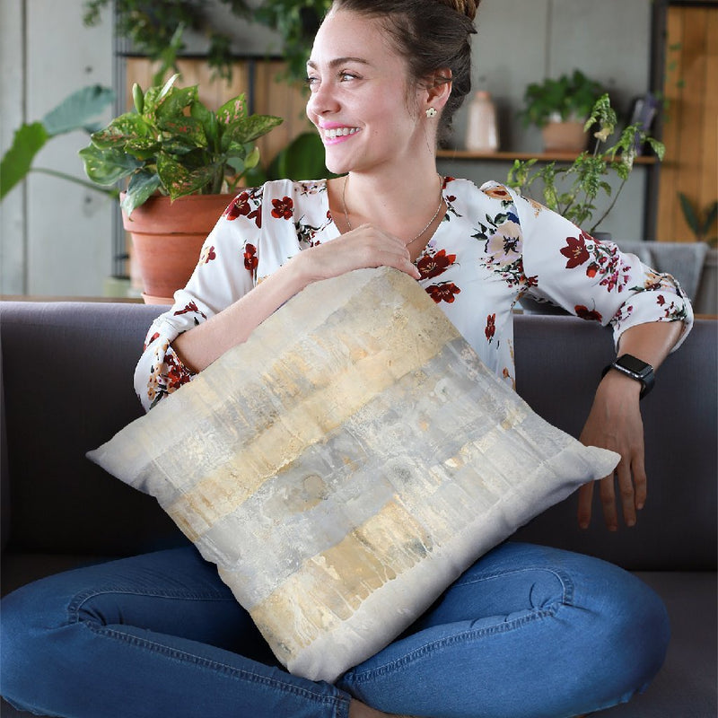 Climbing Up Throw Pillow By Albena Hristova