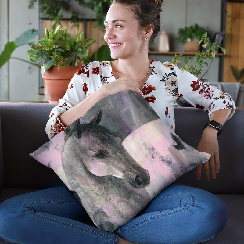 Gallant Throw Pillow By Albena Hristova