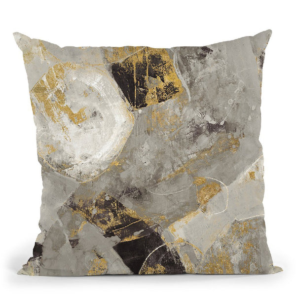 Painted Desert Neutral Throw Pillow By Albena Hristova