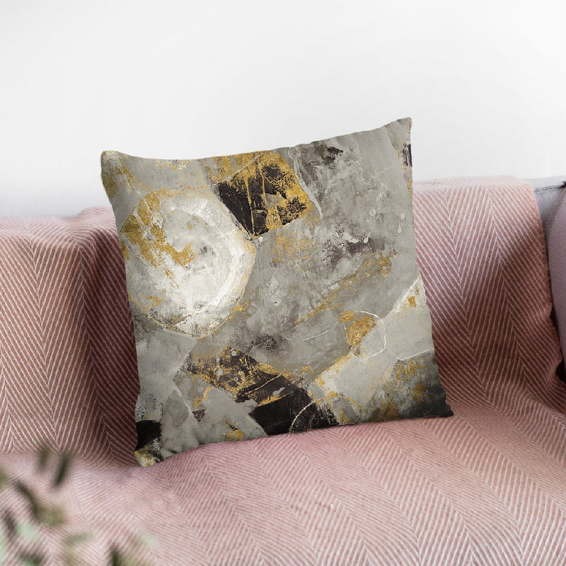 Painted Desert Neutral Throw Pillow By Albena Hristova