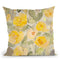 Poppy Garden I Yellow Flowers Throw Pillow By Albena Hristova