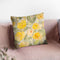 Poppy Garden I Yellow Flowers Throw Pillow By Albena Hristova
