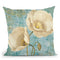 Rich Poppies On Paisley Throw Pillow By Albena Hristova