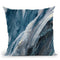 Splash Indigo Throw Pillow By Albena Hristova