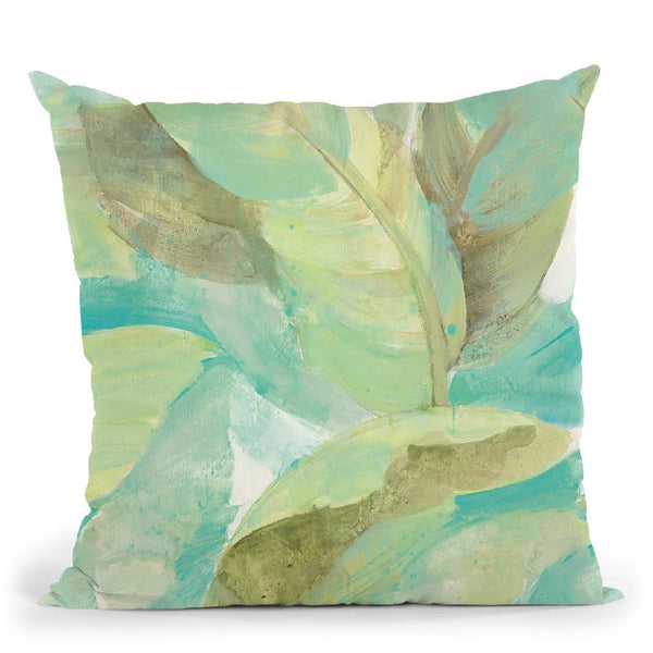 Under The Palms Ii Throw Pillow By Albena Hristova