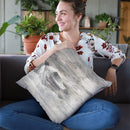 Shadow Gray Throw Pillow By Albena Hristova