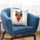 Astro Cat Throw Pillow By Animal Crew