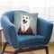 Labrador Throw Pillow By Animal Crew