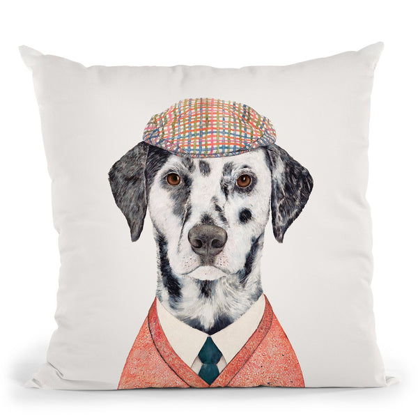 Dalmatian Throw Pillow By Animal Crew