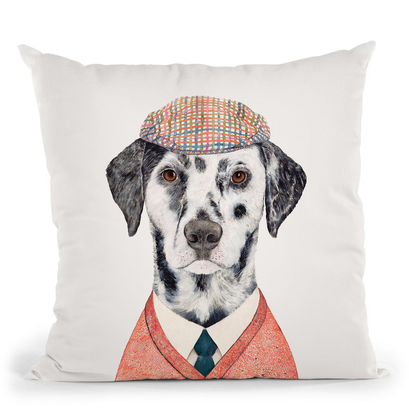 Dalmatian Throw Pillow By Animal Crew