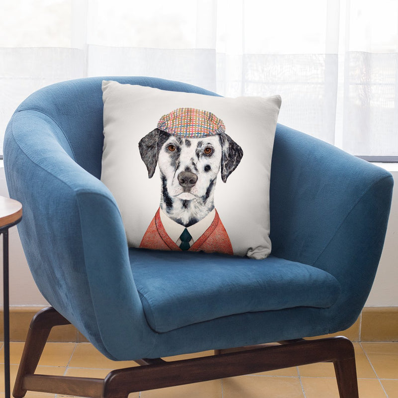 Dalmatian Throw Pillow By Animal Crew