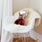 Deer In Leather Throw Pillow By Animal Crew - by all about vibe