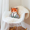 Fox Throw Pillow By Animal Crew - by all about vibe