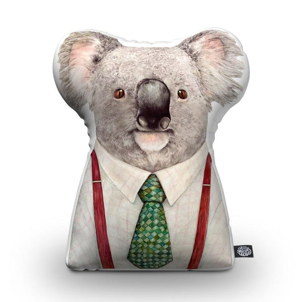Koala Shaped Throw Pillow by Animal Crew - by all about vibe