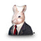 White Rabbit Shaped Throw Pillow by Animal Crew - by all about vibe