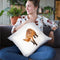 Red Fox Ii Throw Pillow By Aledanda