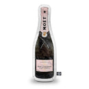 Pink Champagne Shaped Throw Pillow by Amanda Greenwood - by all about vibe