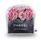 Shopping Bag Black With Pink Peonies Shaped Throw Pillow by Amanda Greenwood - by all about vibe
