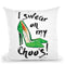 I Swear On Myoes I Throw Pillow By Amanda Greenwood