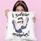 I Swear On Myoes Ii Throw Pillow By Amanda Greenwood
