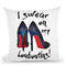 I Swear On Myoes Throw Pillow By Amanda Greenwood