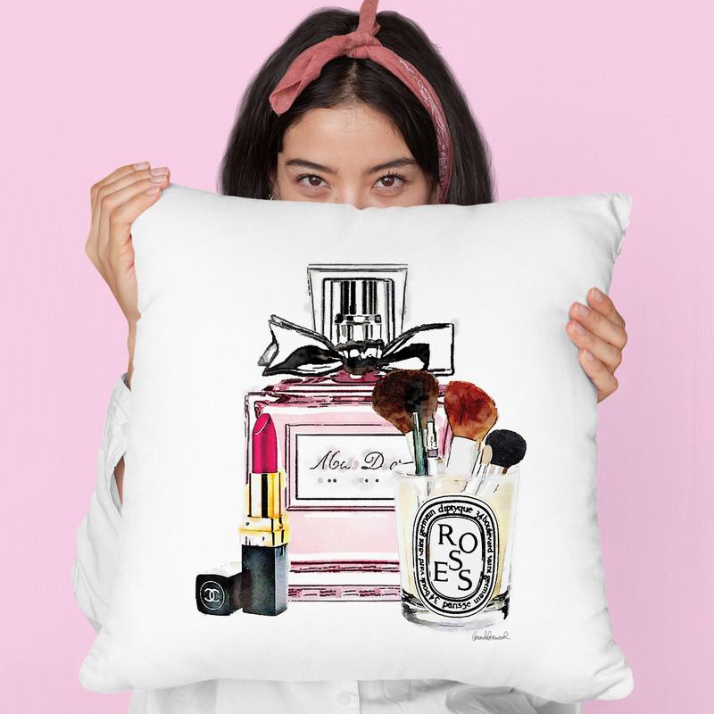 My Favorite Things Throw Pillow By Amanda Greenwood