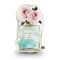 Perfume Bottle Teal Rose Shaped Throw Pillow by Amanda Greenwood - by all about vibe