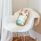 Perfume Bottle Teal Rose Shaped Throw Pillow by Amanda Greenwood - by all about vibe