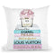 Teal & Pink Books Peony Vase Throw Pillow By Amanda Greenwood