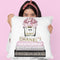 New Books Grey Blush With Peony Vase Throw Pillow By Amanda Greenwood