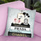 Books Of Fashion, Blue, Makeup Set, Blue Grunge Throw Pillow By Amanda Greenwood