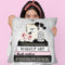 Books Of Fashion Nb, Pink, Makeup Set, Grey Grunge Throw Pillow By Amanda Greenwood