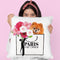 Shopping Bag Pomeranian Throw Pillow By Amanda Greenwood