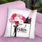 Shopping Bag Champagne Throw Pillow By Amanda Greenwood