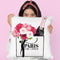 Shopping Bag Champagne Throw Pillow By Amanda Greenwood