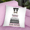 Tall Book Stack Blush Pink Black Bowoes Throw Pillow By Amanda Greenwood