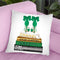 New Books Grey Emerald Green, Bowoes Throw Pillow By Amanda Greenwood