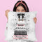 Tall Watercolor Books, Grey & Pink With Splashes Throw Pillow By Amanda Greenwood