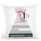 Baking Books In Grey And Teal Pink Mixer Throw Pillow By Amanda Greenwood