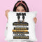 Gold & Black Book Stack With Black Heel Throw Pillow By Amanda Greenwood