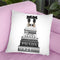 Tall Grey Books, With BowoesÊ Throw Pillow By Amanda Greenwood