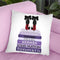 PurpleÊ Bookstack With Black HeelsÊ Throw Pillow By Amanda Greenwood