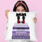 PurpleÊ Bookstack With Black HeelsÊ Throw Pillow By Amanda Greenwood