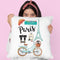 Paris City College Throw Pillow By Amanda Greenwood