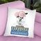 Short Book Stack With Stripe, Roses In Round Vase Throw Pillow By Amanda Greenwood